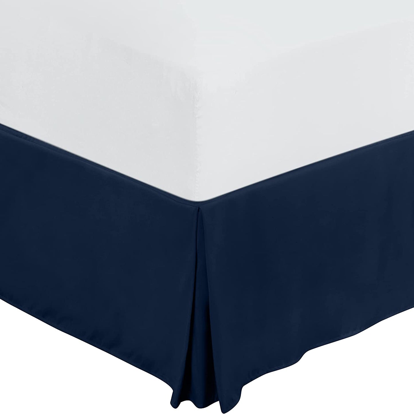 Bed Skirt - Navy - King 78x80x15