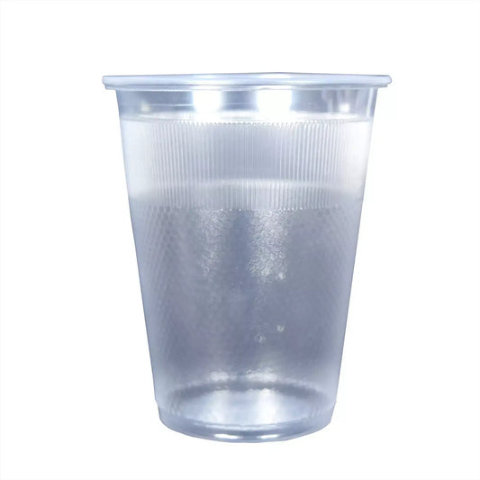Plastic PP Cups - 7oz Unwrapped - 2500/cs