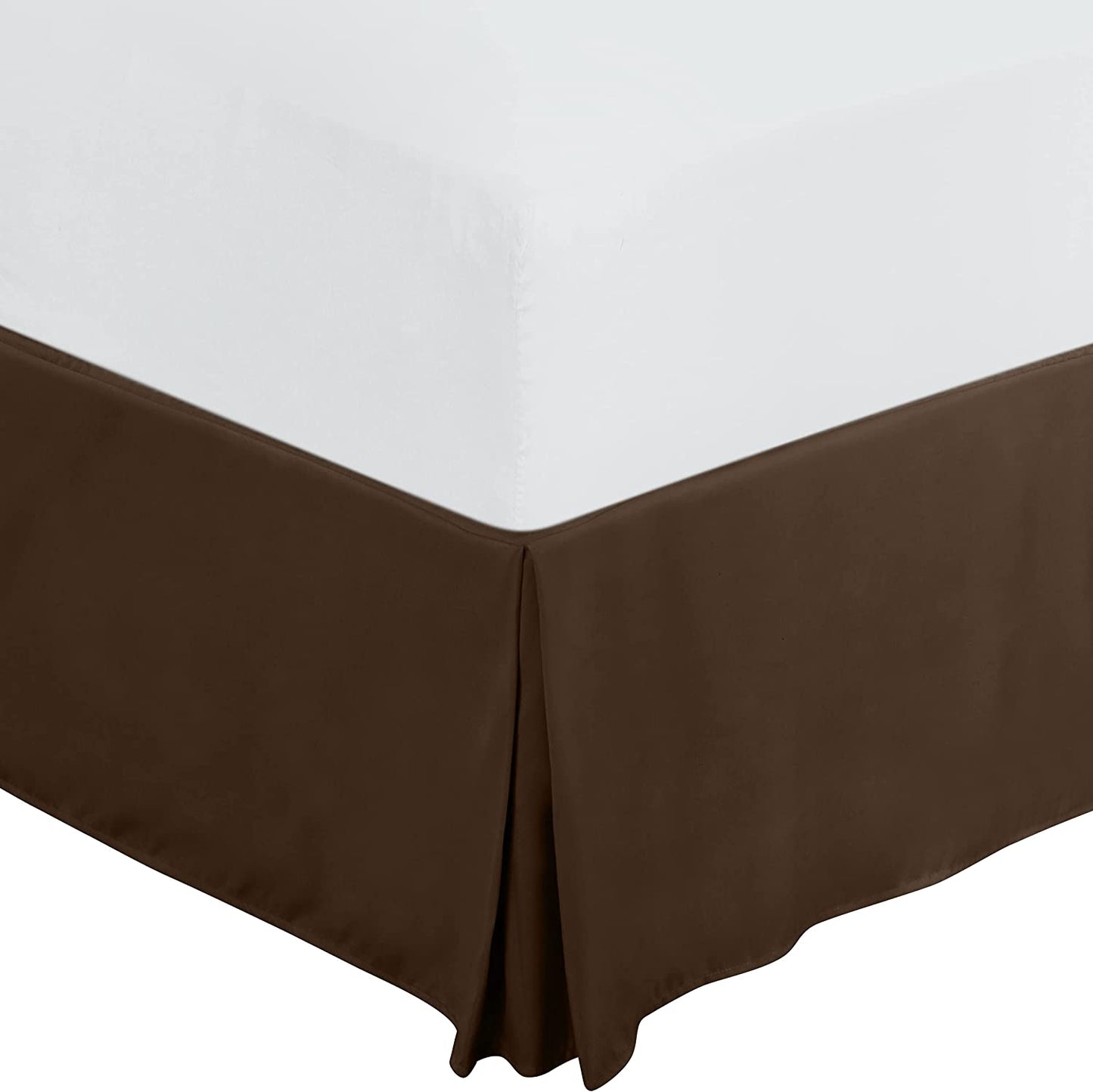 Bed Skirt - Brown - Queen 60"x80"x15"